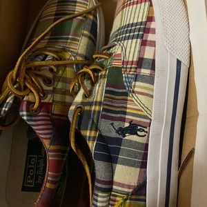 Polo Ralph Lauren Plaid sneakers
